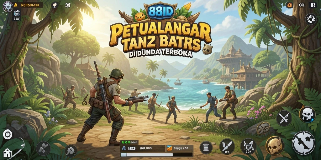 Tangkapan layar gameplay 88ID menunjukkan petualangan seru di dunia terbuka.