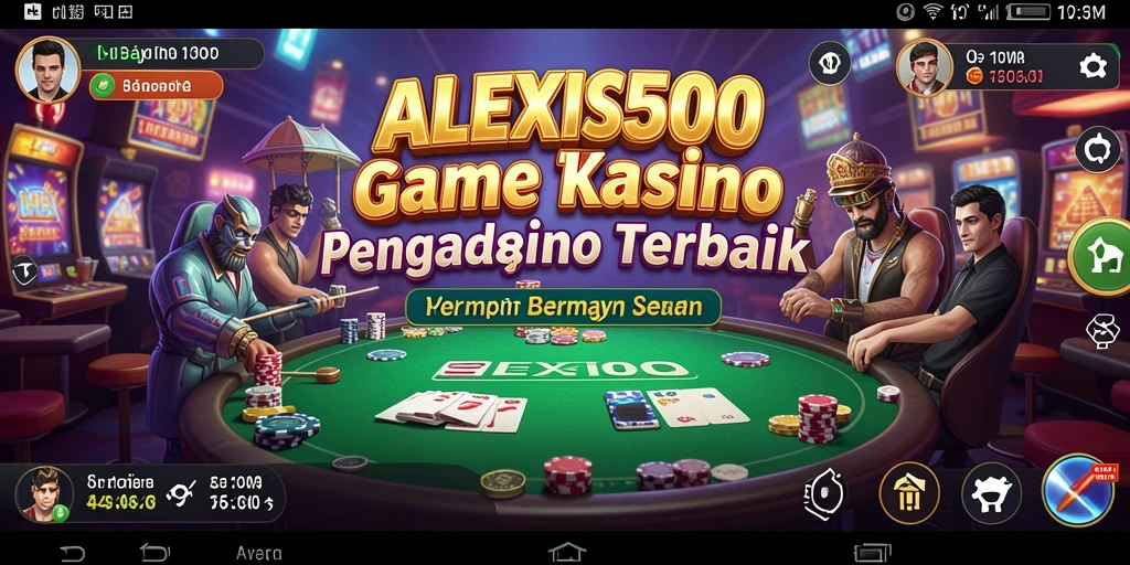 Tampilan screenshot ALEXIS500 dengan pengalaman bermain Kasino yang seru.