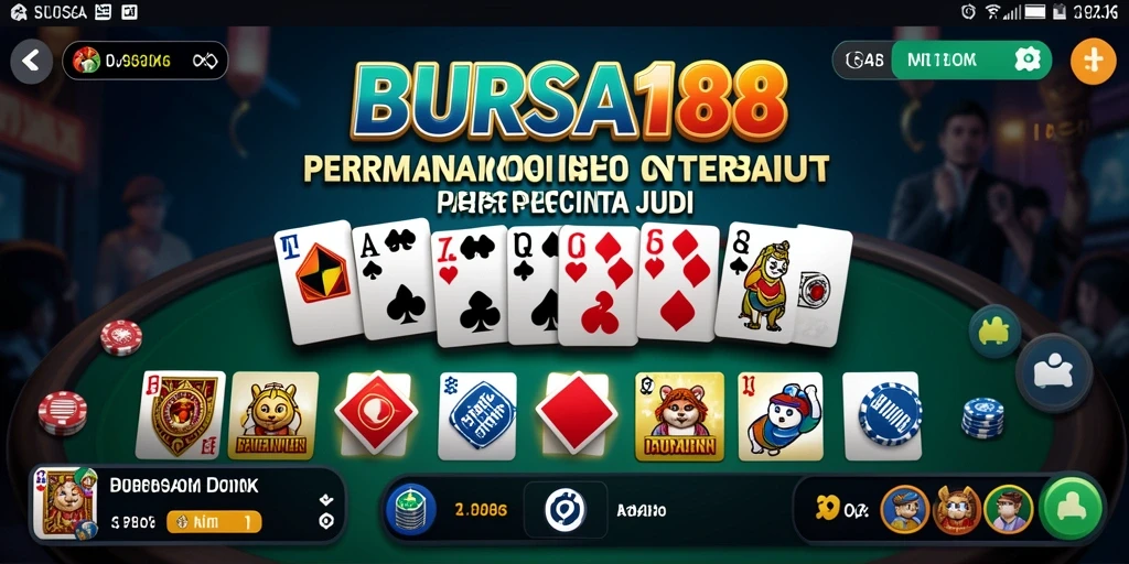 Tampilan gameplay seru dalam BURSA188 yang menampilkan momen mendebarkan.