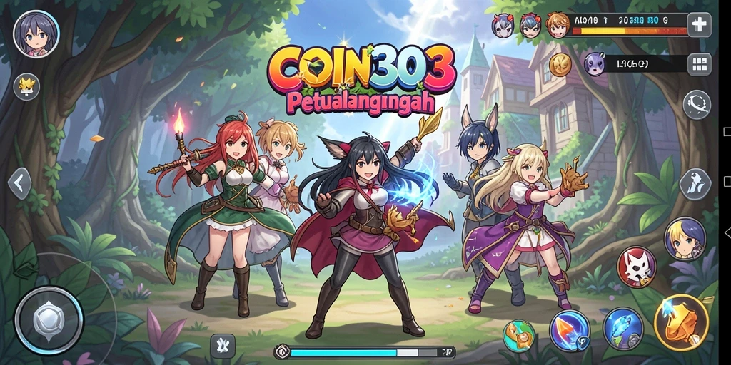 Gameplay menarik di dunia Anime yang menawan.