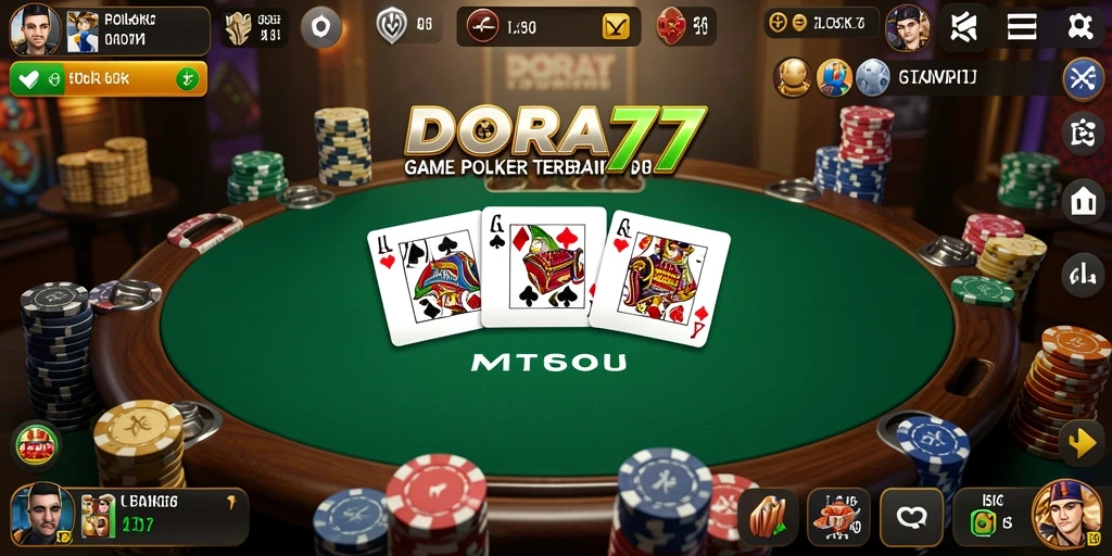 Tampilan gameplay DORA77 yang seru dan mendebarkan.