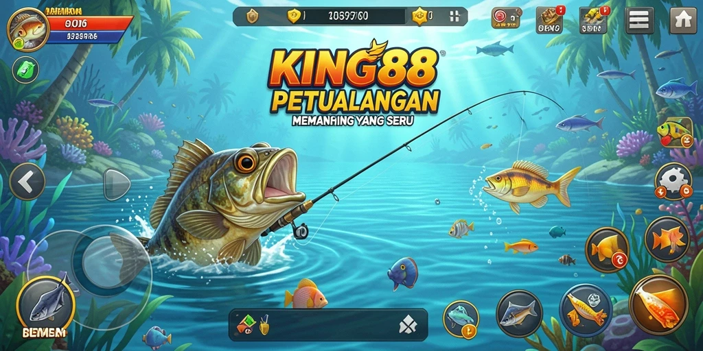 Menampilkan gameplay memancing yang menawan di KING88.