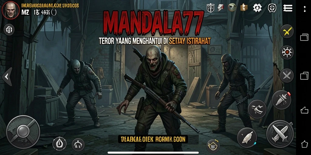 Gameplay mencekam dalam atmosfer kegelapan.