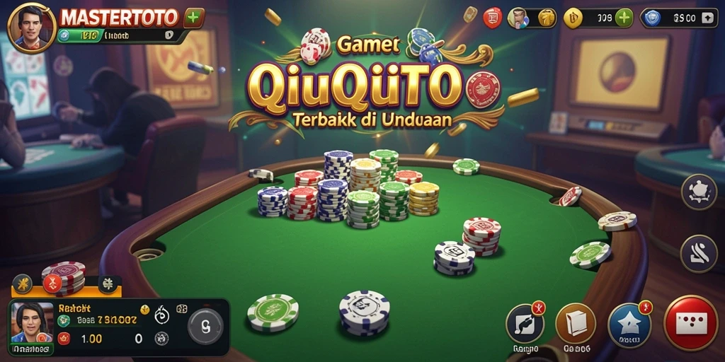 Gameplay seru QiuQiu di MASTERTOTO.