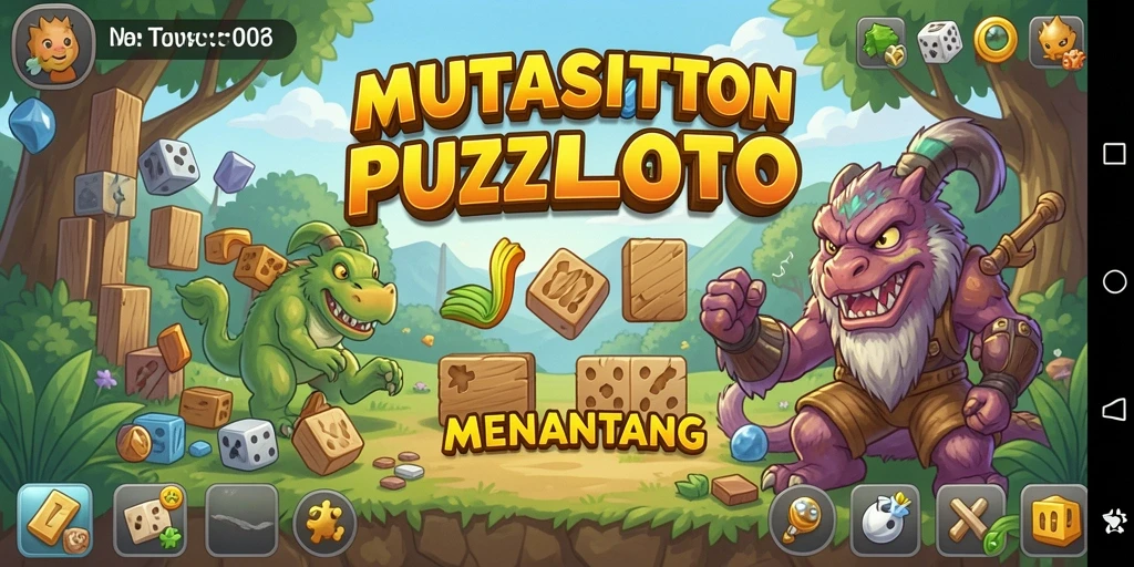 Tampilan gameplay MUTASITOTO yang menantang dan seru