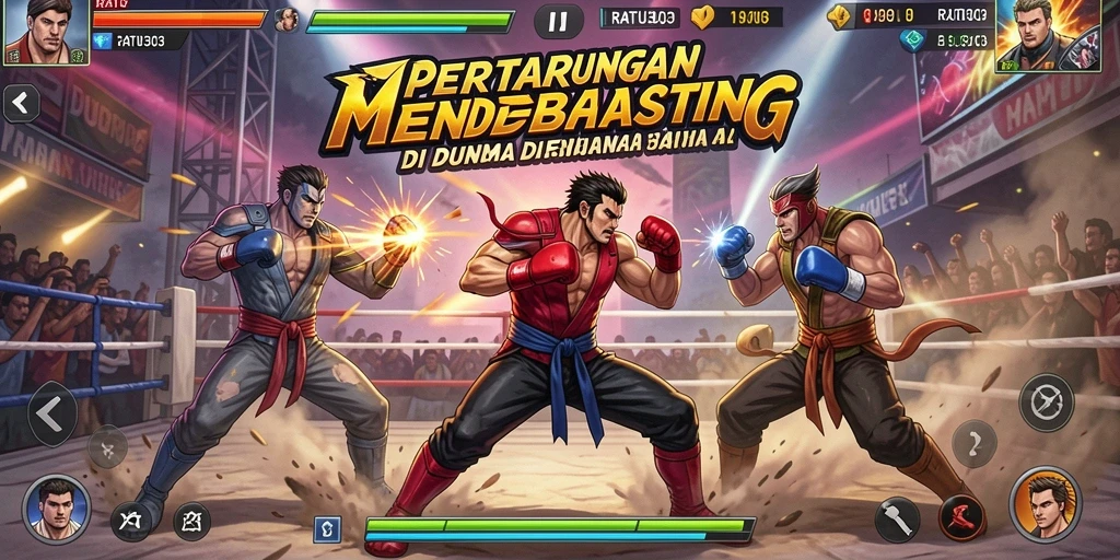Gameplay seru dan pertarungan intens di RATU303.